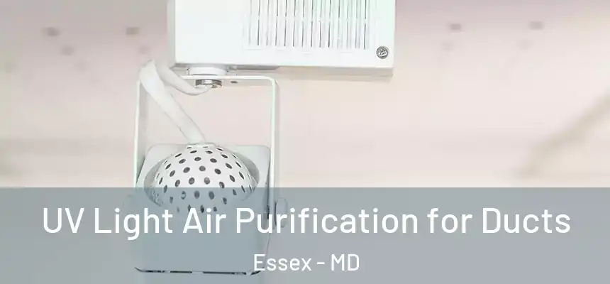  UV Light Air Purification for Ducts Essex - MD